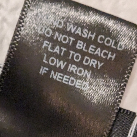 🎉SALE🎉 TRIXXI Navy Blue Print Blouse Long Sleeves Top Peasant Tassels Tie XL - Picture 5 of 6